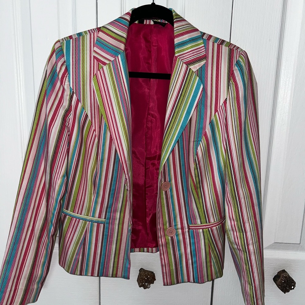 Colorful blazer